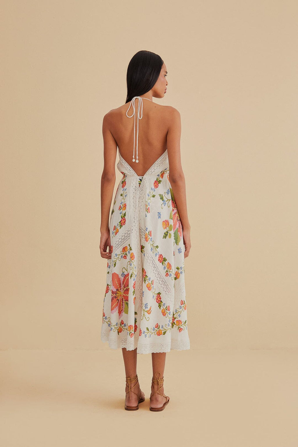 White Banana Vitamin Lace Cover Up