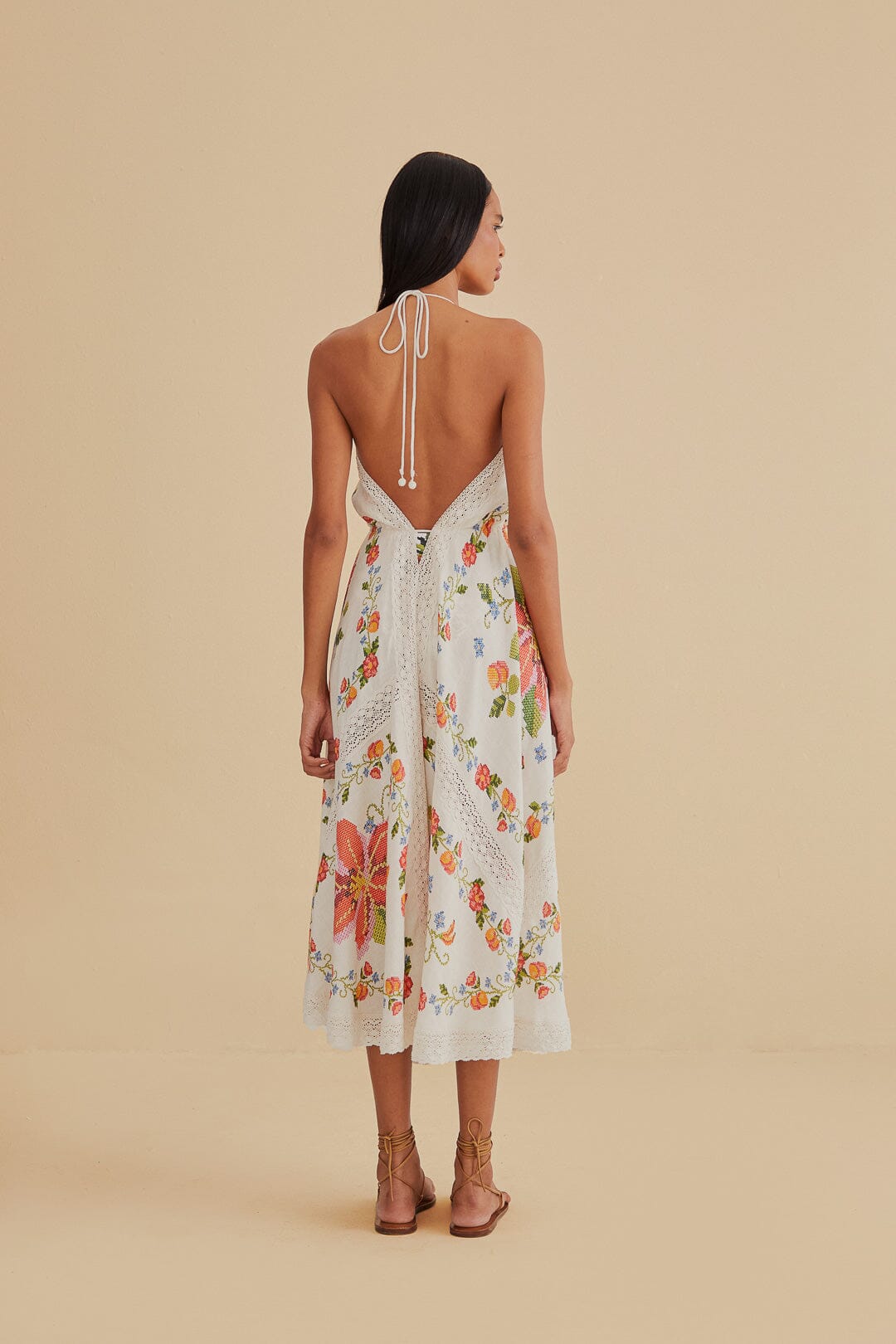 White Banana Vitamin Lace Cover Up