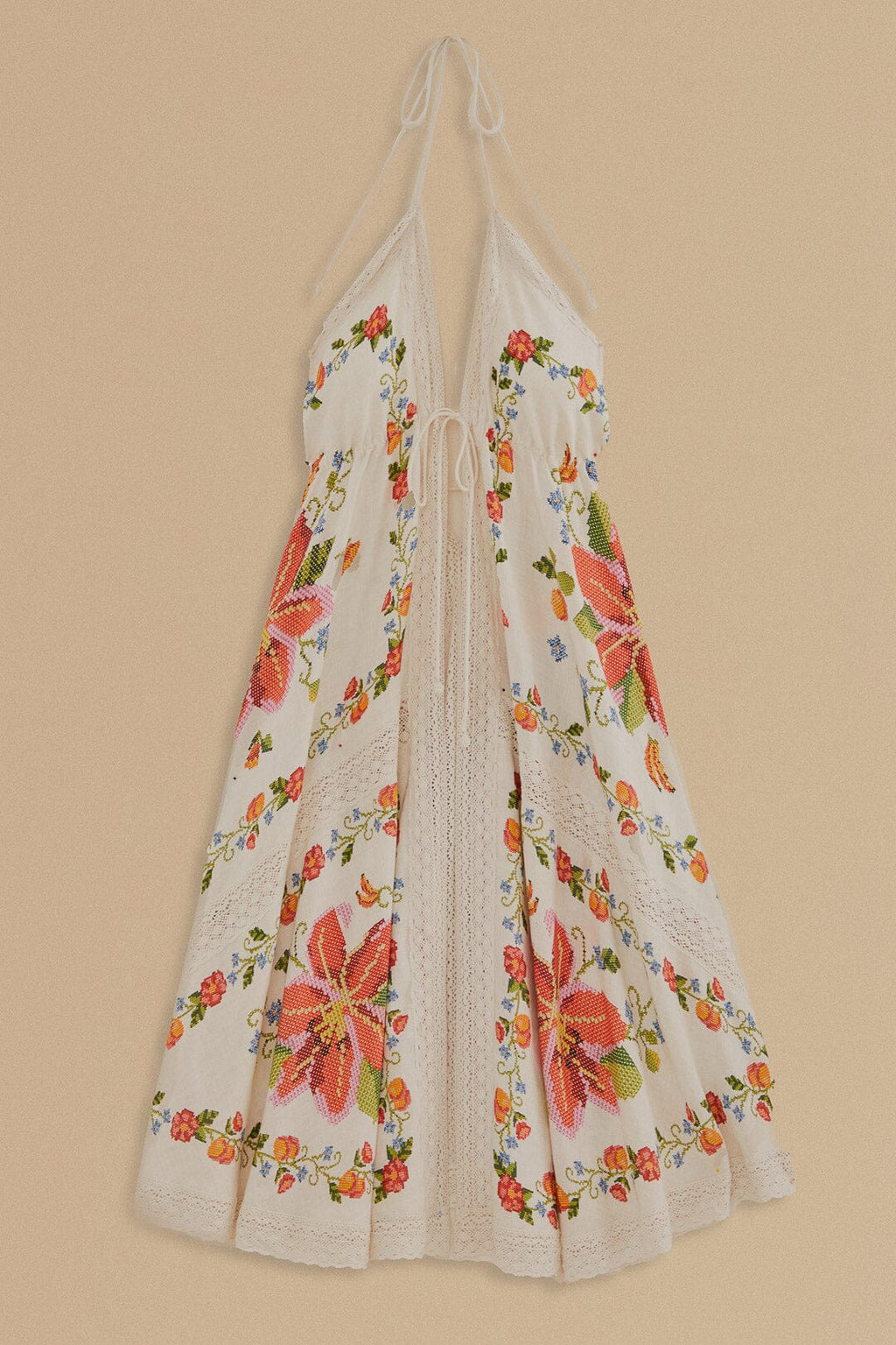 White Banana Vitamin Lace Cover Up