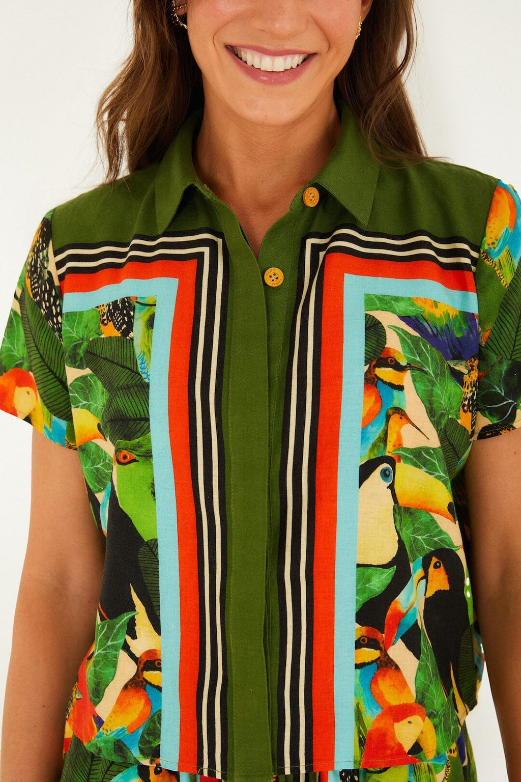 Bird Leaves Shirt