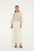 Off-White High Waisted Euroflax™ Premium Linen Pants